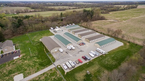 Provision Consignment Group aerial view storage facility